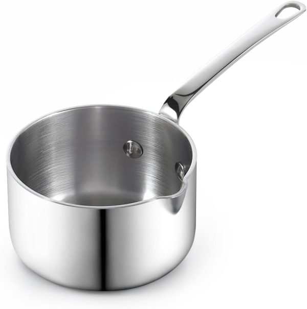 Elegant Stainless Steel Turkish Coffee Pot for Modern Kitchen Aesthetics and Durability