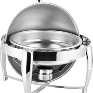 Factory Price Golden Brass Round Roll Top Pot for Cooking