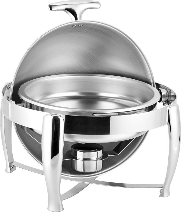 Factory Price Golden Brass Round Roll Top Pot for Cooking