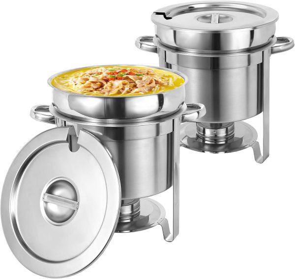 China Factory New Design Commercial Heating Rectangular Pot for Restaurants