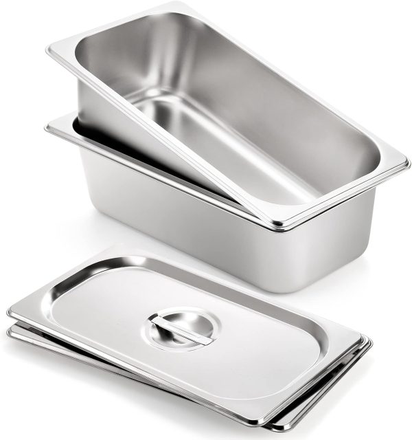 Versatile Stainless Steel Kitchen Pans for All Your Culinary Needs