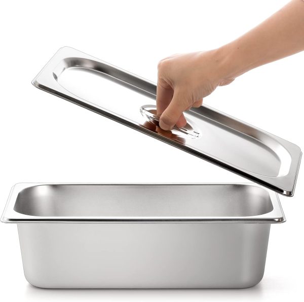 Premium Non-Stick Hotel Grade 1/3 Gn Pans for Professional Chefs - Image 2