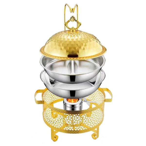 Commercial Modern Widened Rounded Edge Food Pans for Cooking Hotpot by Oneself - Image 3