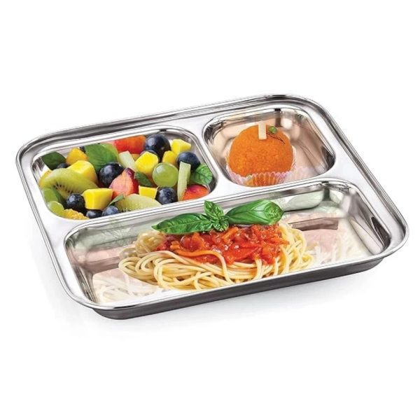Durable Stainless Steel Food Pan Trays for Catering Services - Image 2