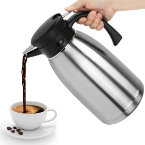 Modern Stainless Steel Electric Kettle with Auto Shut-off Feature