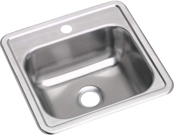 Large Inset Stainless Steel Kitchen Single Sink with Brushed - Image 3