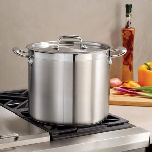 Premium 15L 21L Stainless Steel Stock Pot for Cooking Soups, Stews, and More