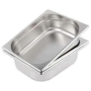 Versatile Multi-Use Food Preparation 2/3 Gn Pans for Home Chefs