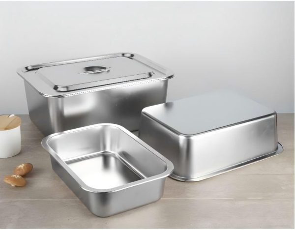Multi-Functional Kitchen Stainless Steel 1/1 Gn Pan for Hotel Buffet Catering Equipment - Image 2
