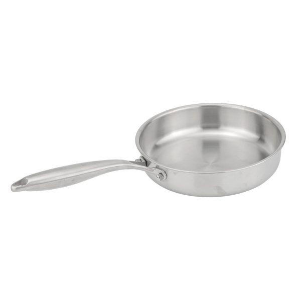 Non-Stick Stainless Steel Frying Pan for Effortless Cooking and Easy Cleanup - Image 2