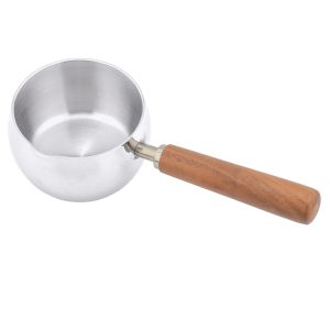 Authentic Stainless Steel Turkish Coffee Pot for Traditional Brewing Experience