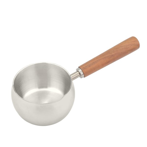 Authentic Stainless Steel Turkish Coffee Pot for Traditional Brewing Experience - Image 2