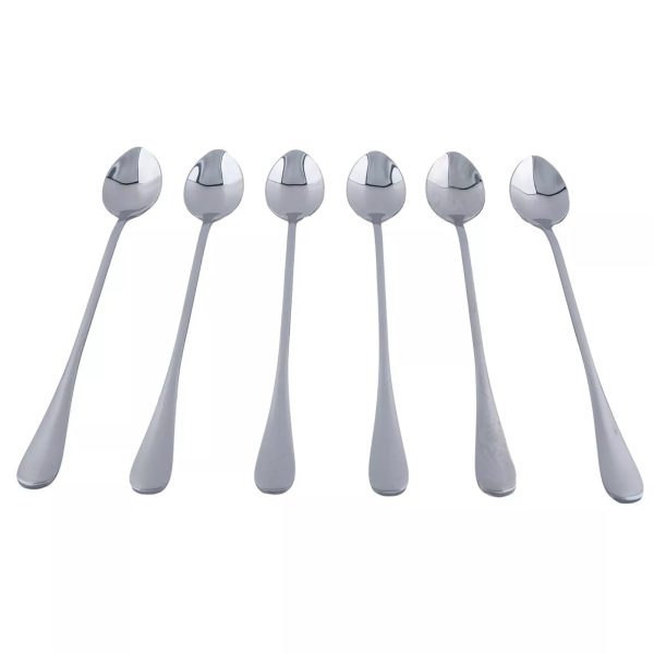Stainless Steel Spoon with Threadlike Handle