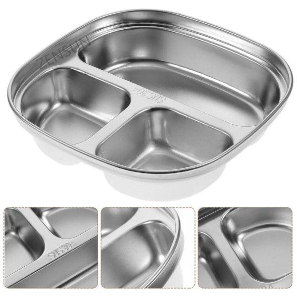 Eco-Friendly Food Tray for Serving Snacks and Meals - Image 2