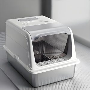 Stylish Multicats Litter Box for Easy Cleaning and Care