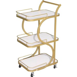 Elegant Stainless Steel Kitchen Cart for All The Occasion Need