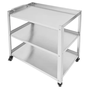 Pratical Serving Food Trolley for Transporting Restaurant Supplies